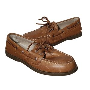 Sperry Top Sider Boat Shoes size 6.5 Memory Foam Leather